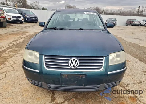 2002 Volkswagen Passat Gls из США, поврежденный, VIN WVWPD63B72P344664